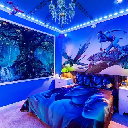 Themed House With Private Poolgame Room In Resort